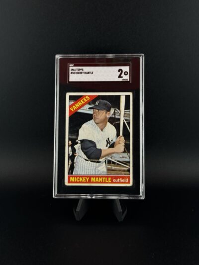 1966 Topps Mickey Mantle #50 SGC 2