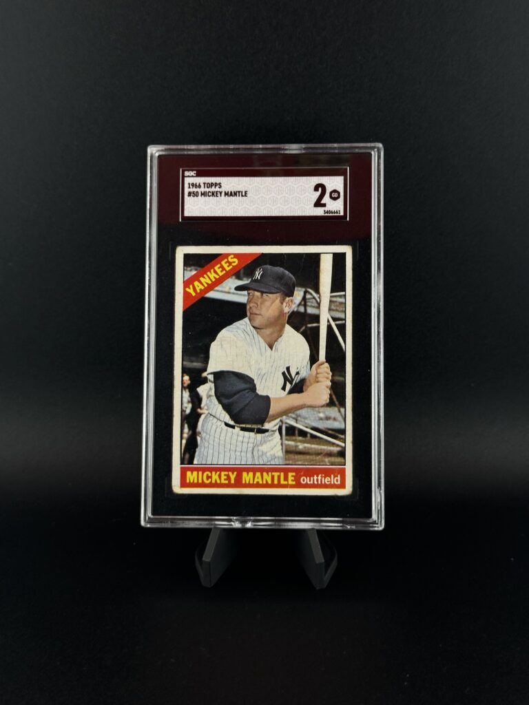 1966 Topps Mickey Mantle #50 SGC 2