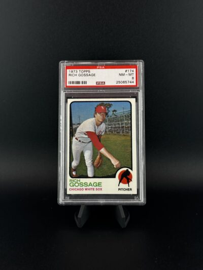 1973 Topps #174 Rich Gossage (RC) PSA 8